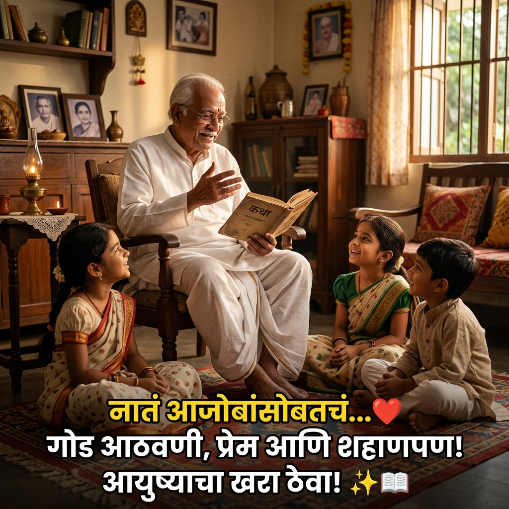 Ajoba Quotes in Marathi