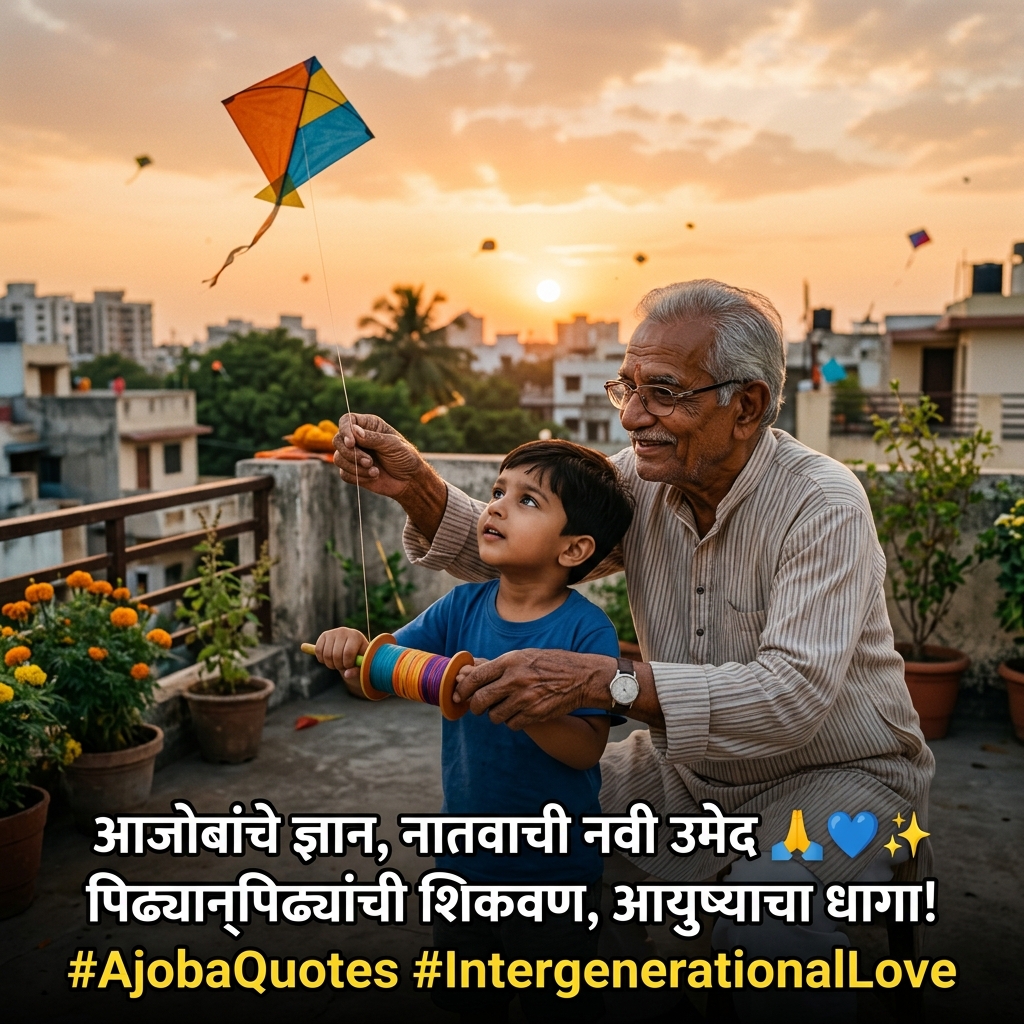 Ajoba Quotes in Marathi