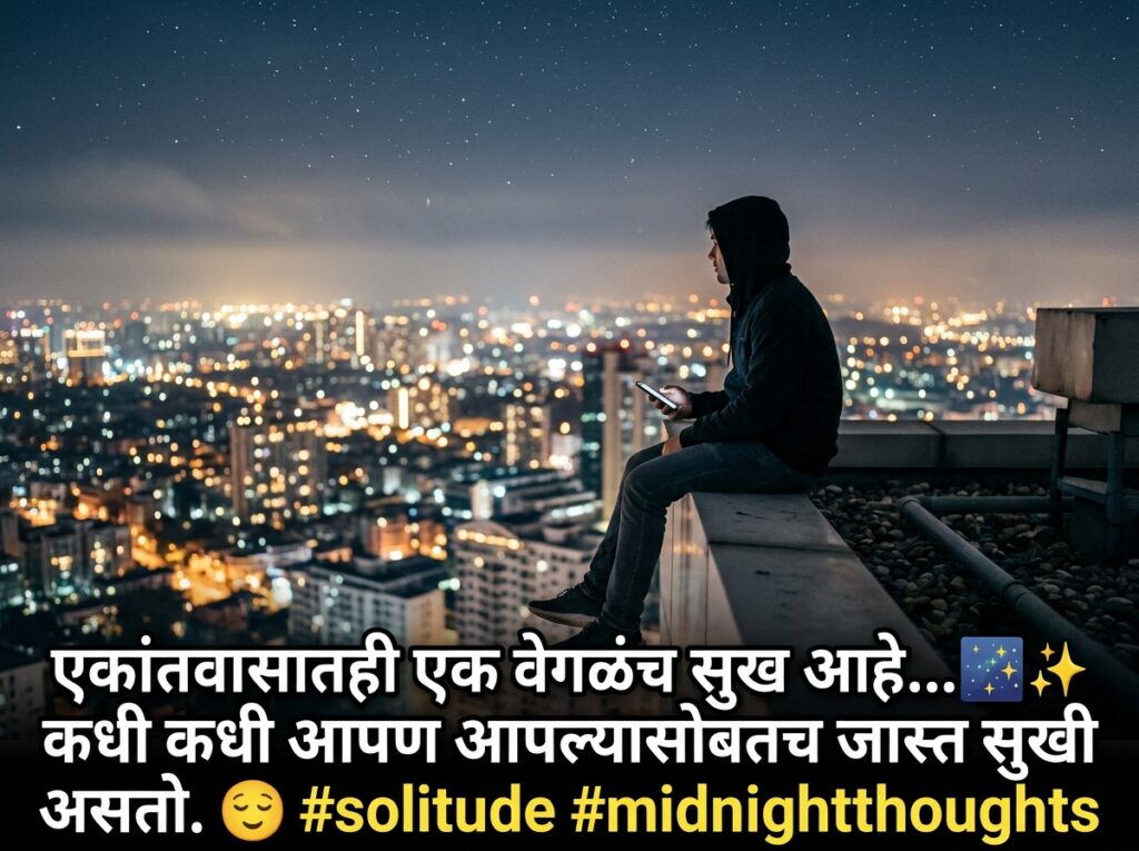 Alone Quotes in Marathi