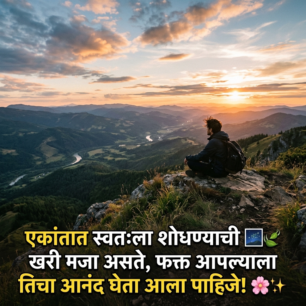Alone Quotes in Marathi