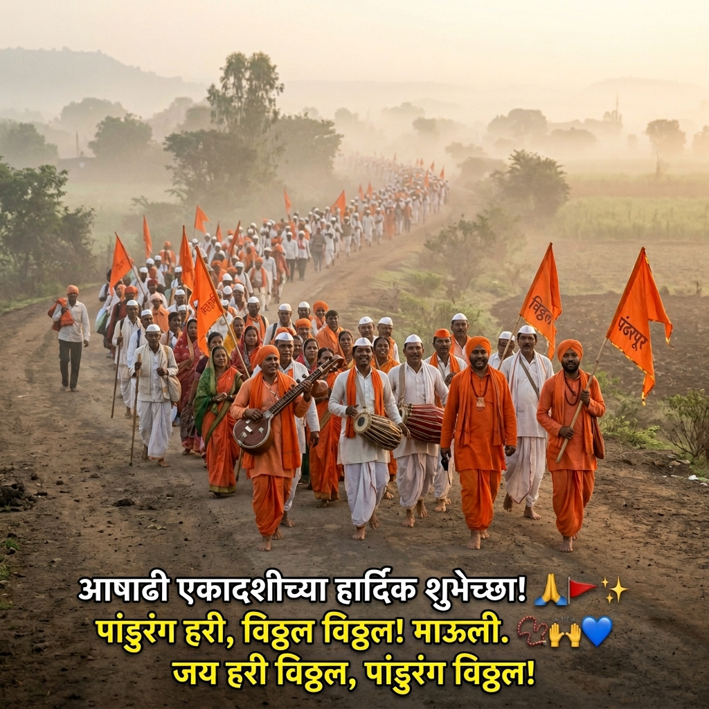 Ashadhi Ekadashi Quotes in Marathi