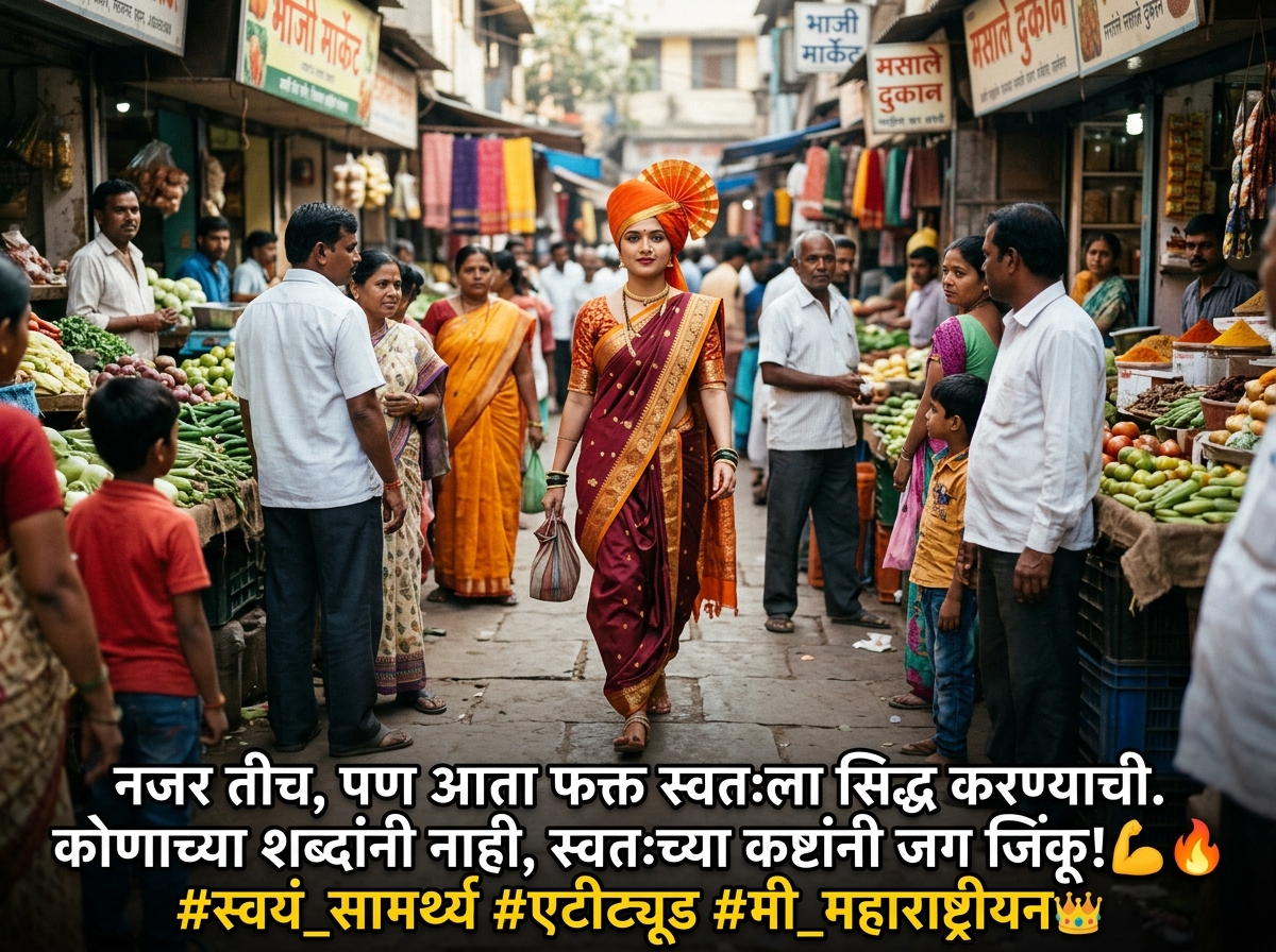 Attitude Quotes in Marathi
