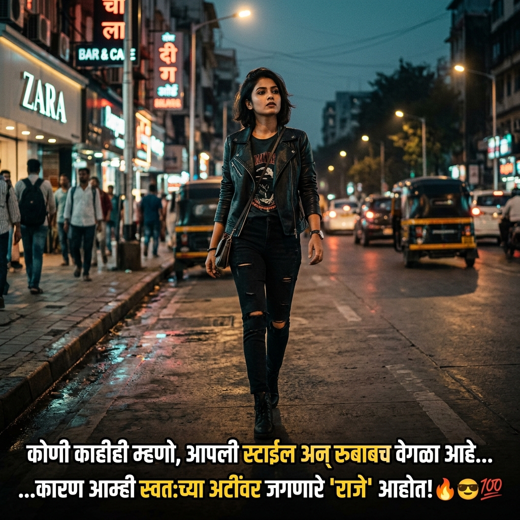 Attitude Quotes in Marathi