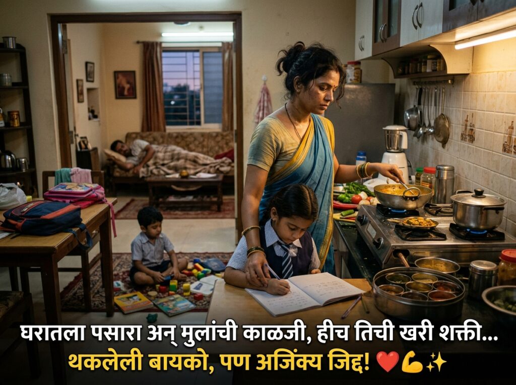 Bayko Quotes in Marathi