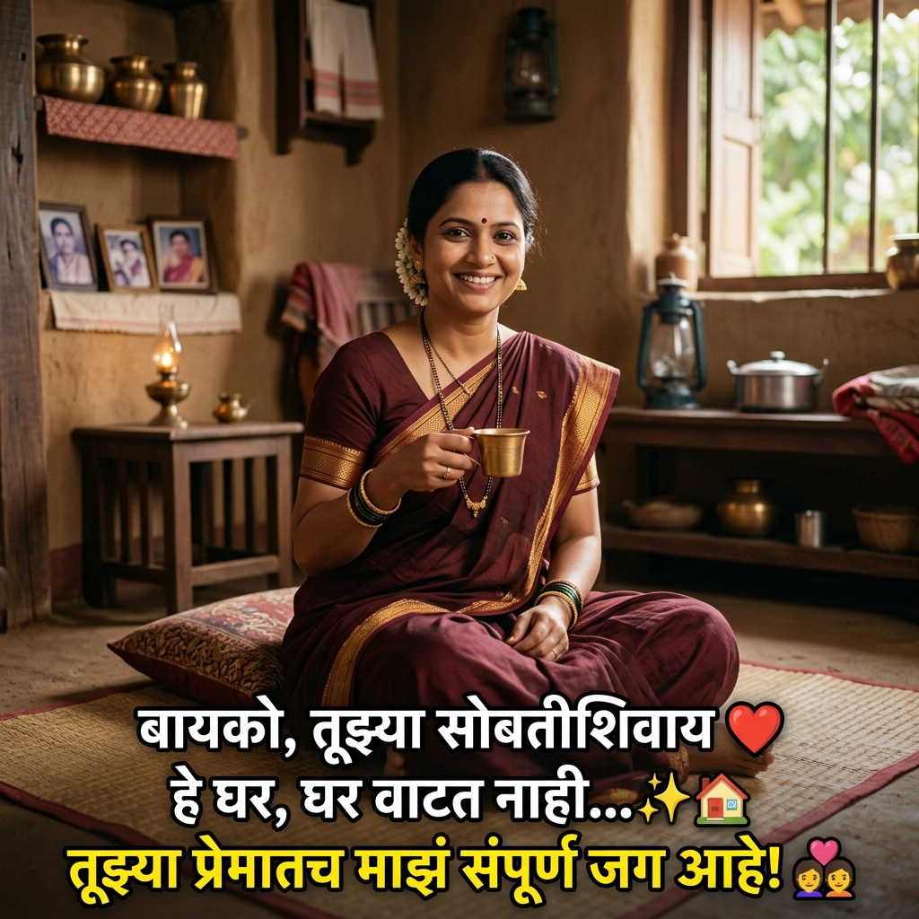 Bayko Quotes in Marathi