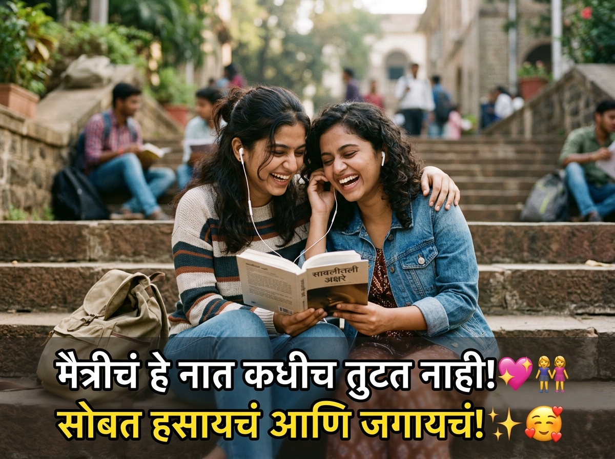 Best Friend Quotes in Marathi for Girl