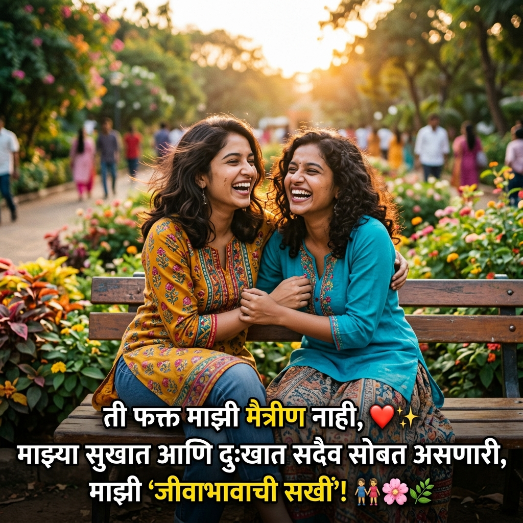 Best Friend Quotes in Marathi for Girl