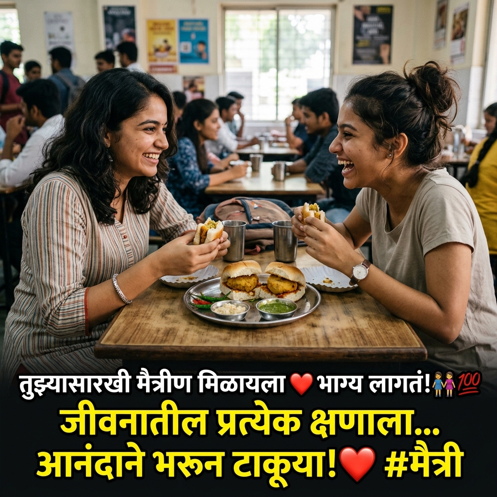 Best Friend Quotes in Marathi for Girl
