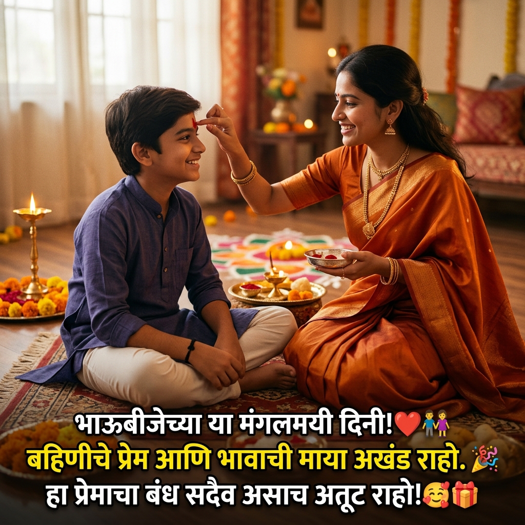 Bhaubeej Quotes in Marathi