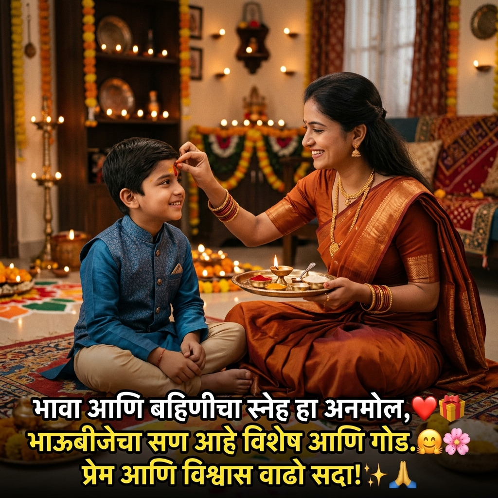 Bhaubeej Quotes in Marathi