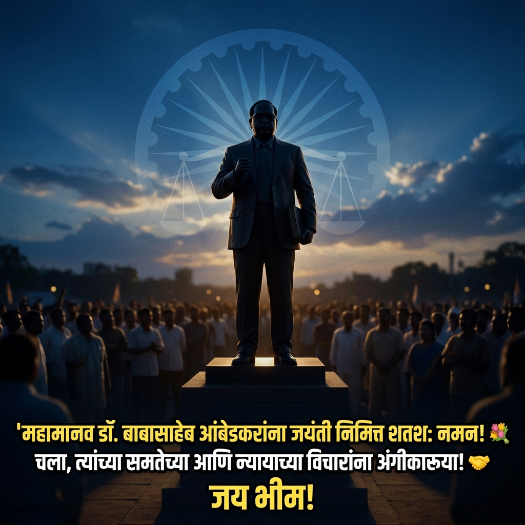 Bhim Jayanti Quotes in Marathi