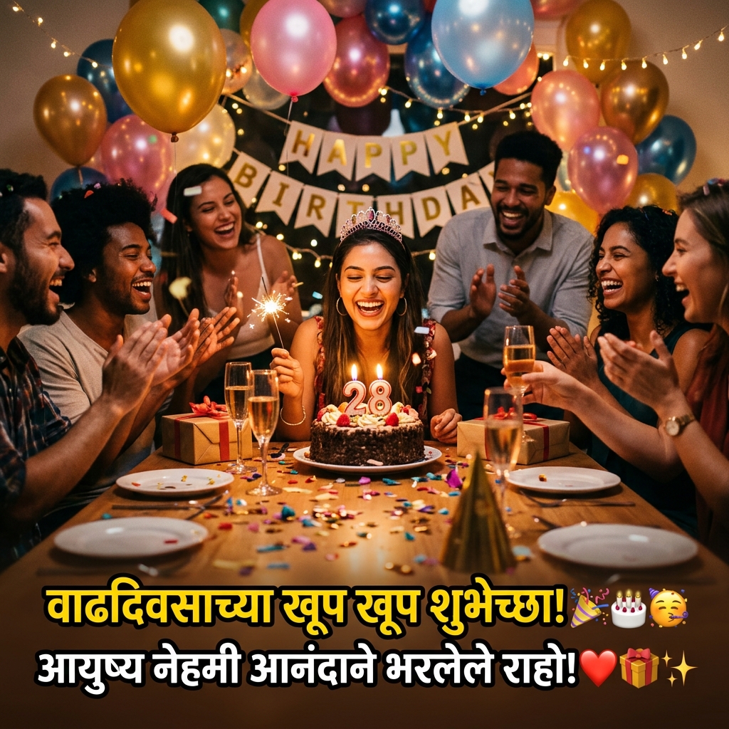 Birthday Quotes in Marathi