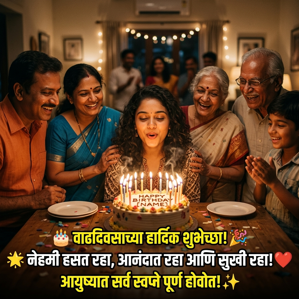 Birthday Quotes in Marathi