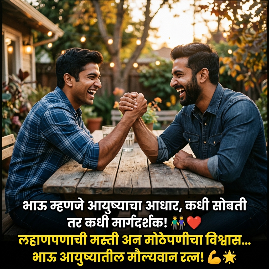 Brother Quotes in Marathi
