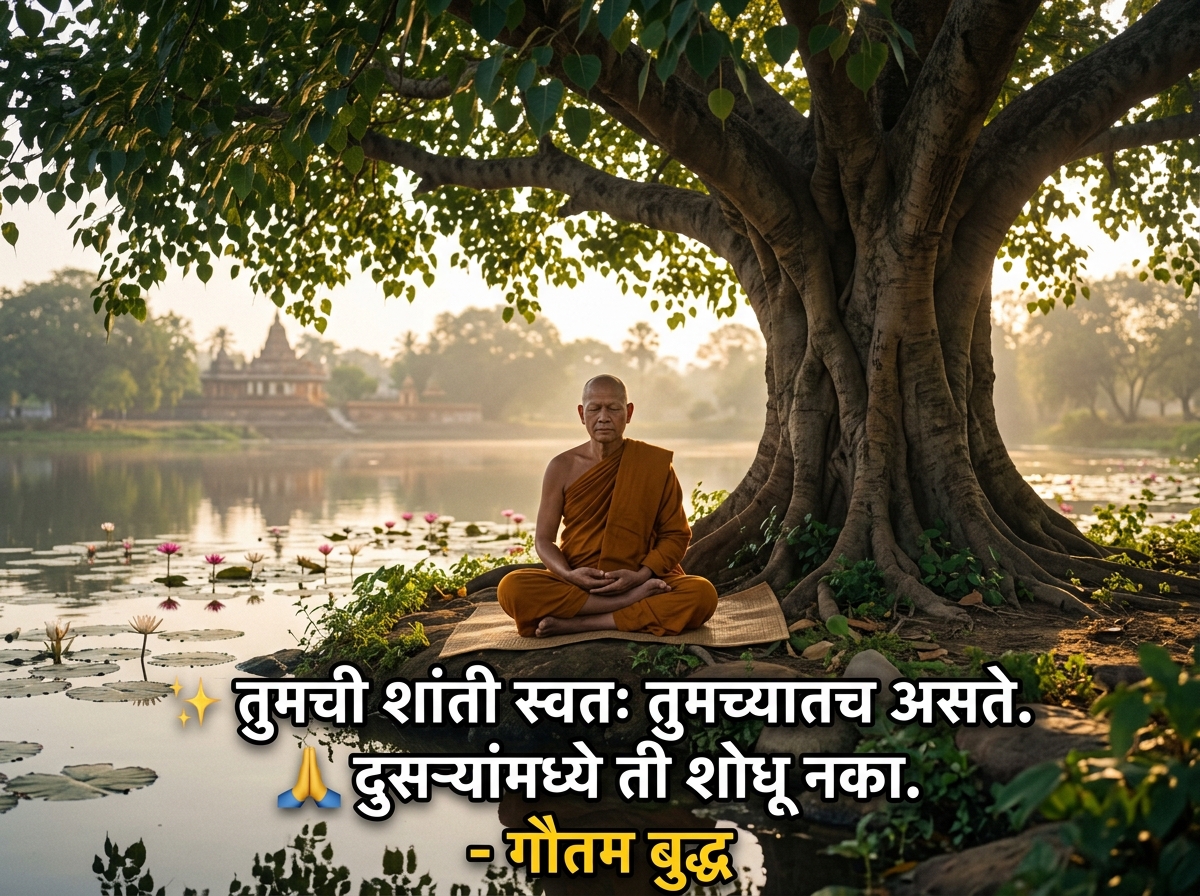 Buddha Quotes in Marathi