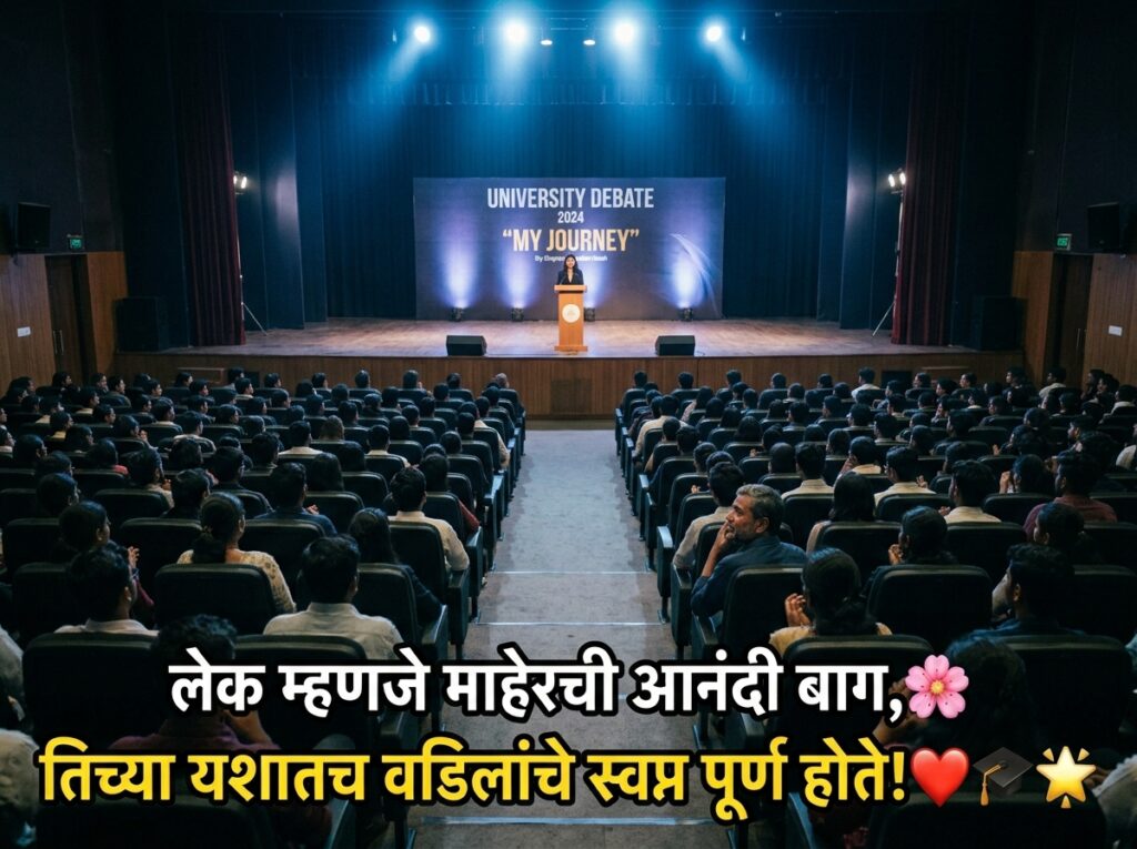 Daughter Quotes in Marathi