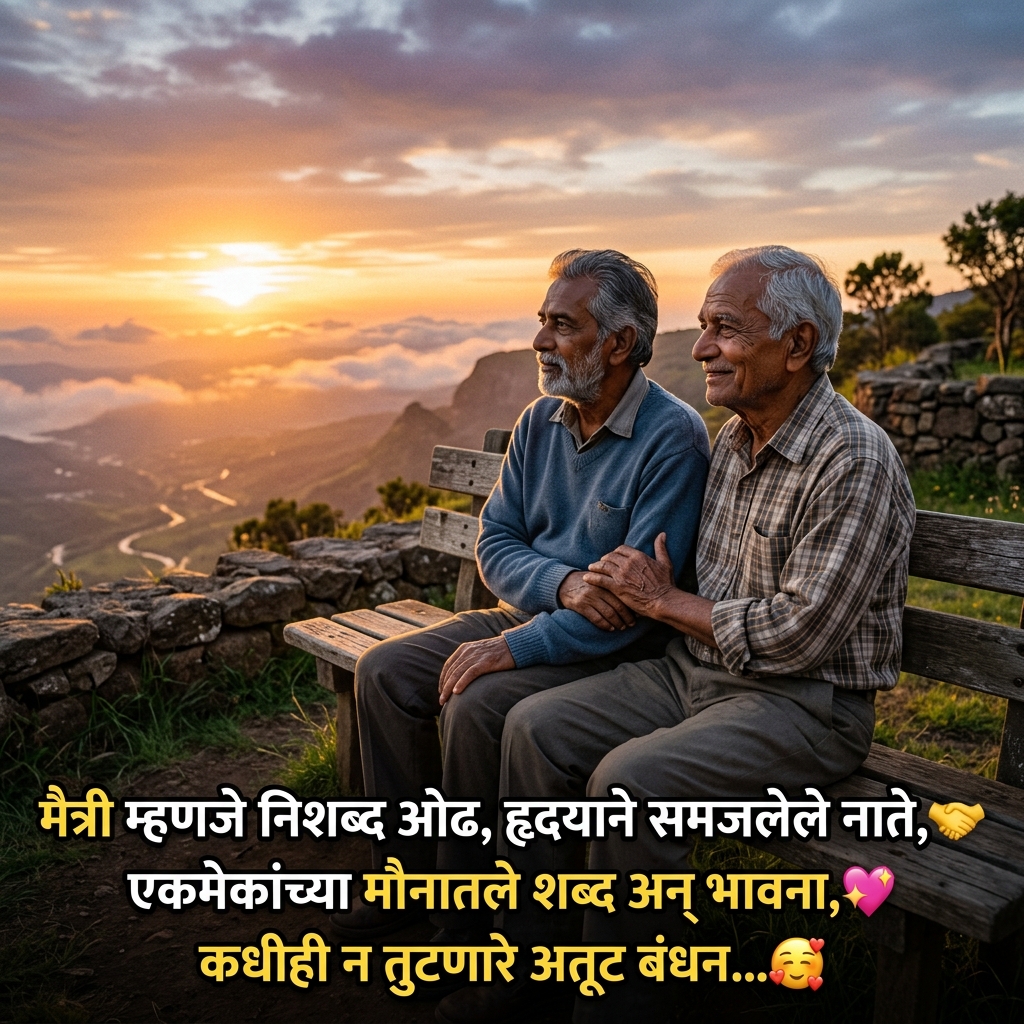 Deep Friendship Quotes in Marathi