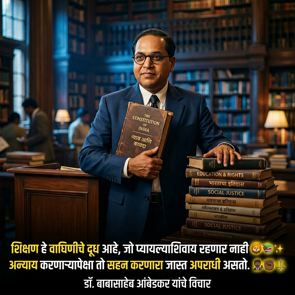 Dr Babasaheb Ambedkar Quotes in Marathi