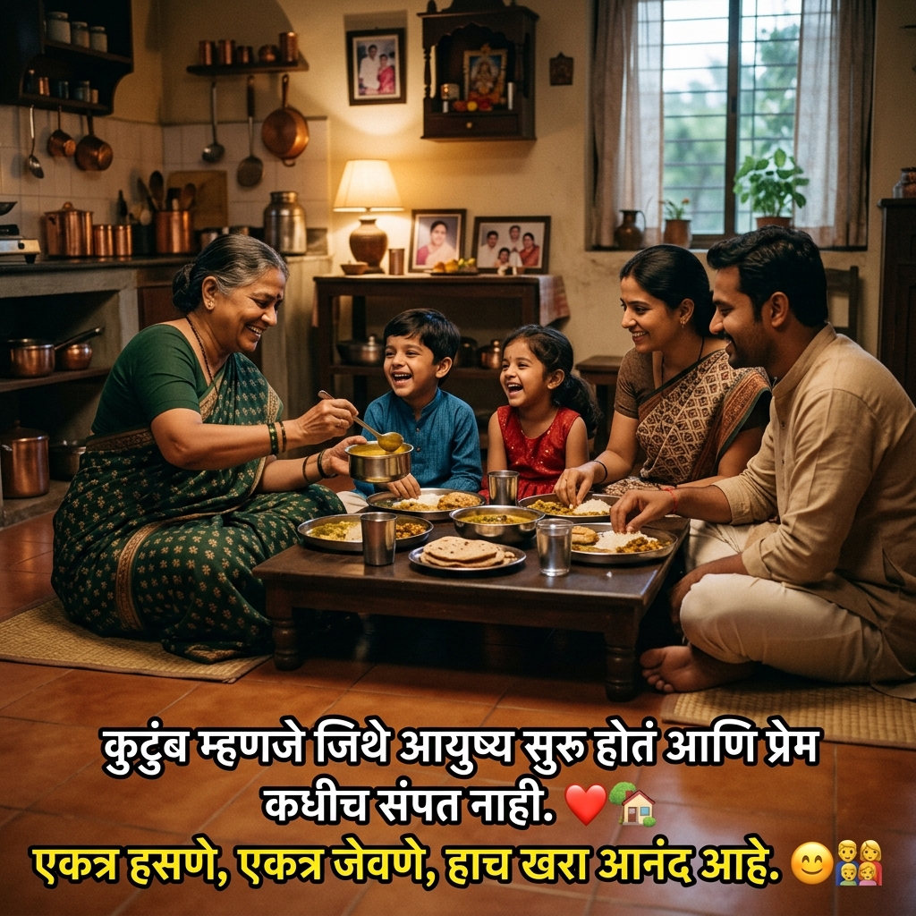 Family Quotes in Marathi