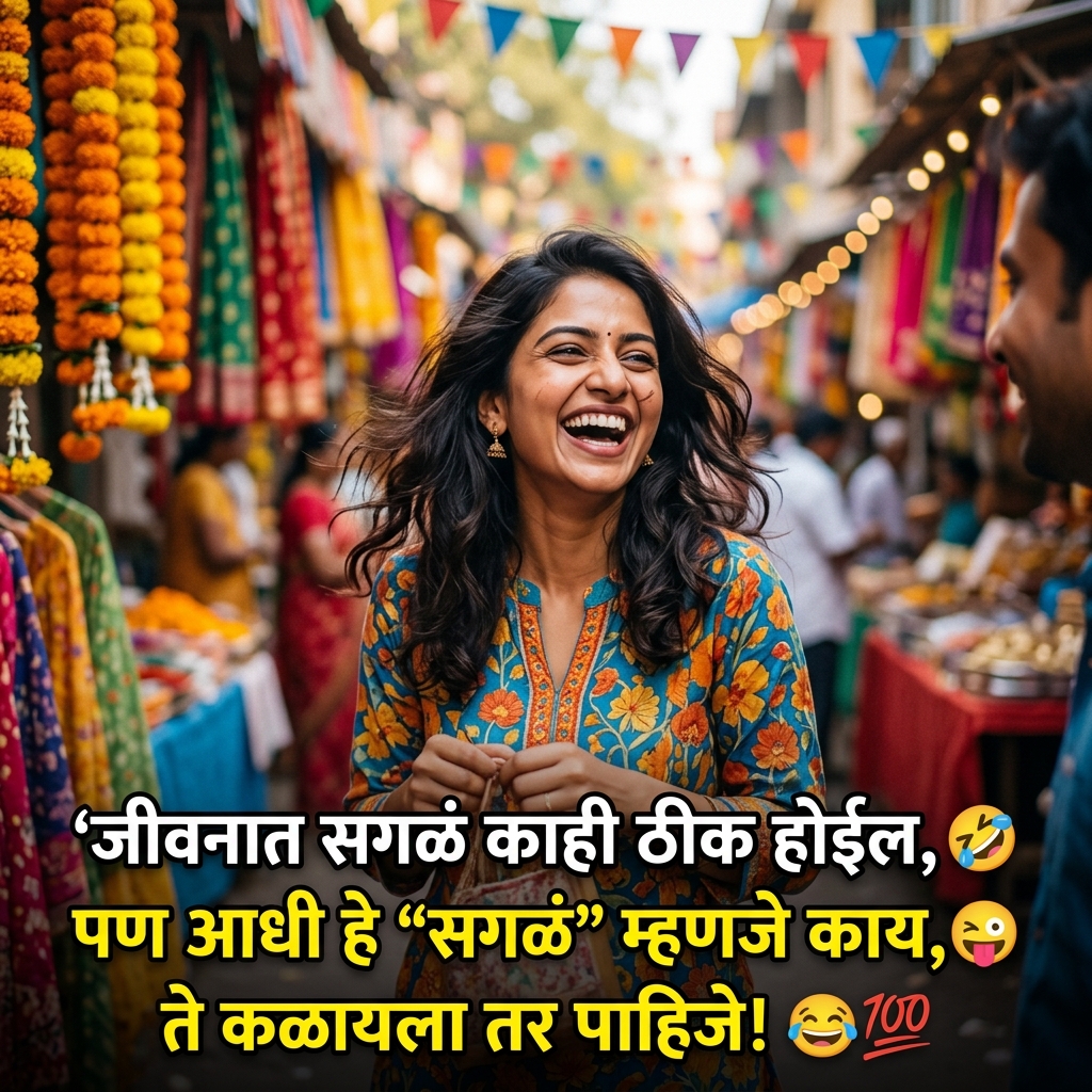 Funny Quotes in Marathi