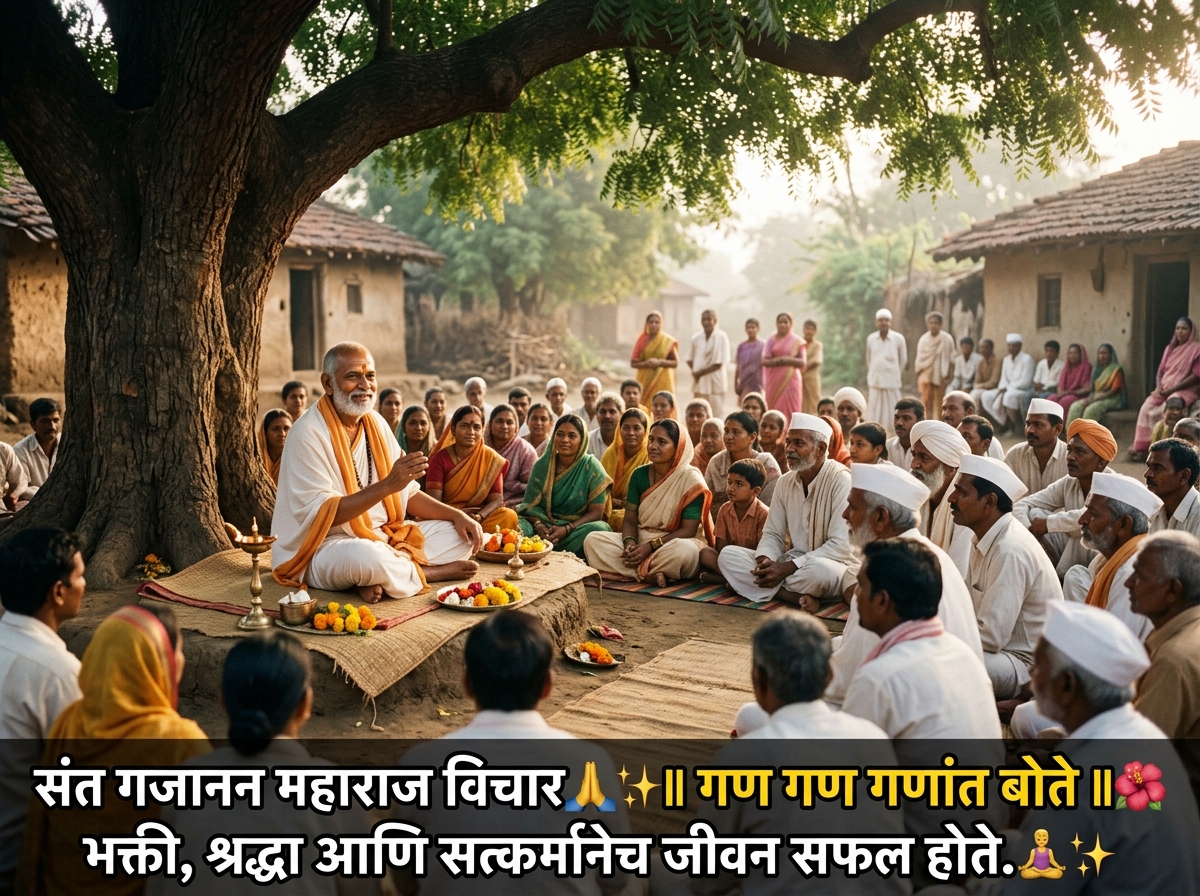 Gajanan Maharaj Quotes in Marathi