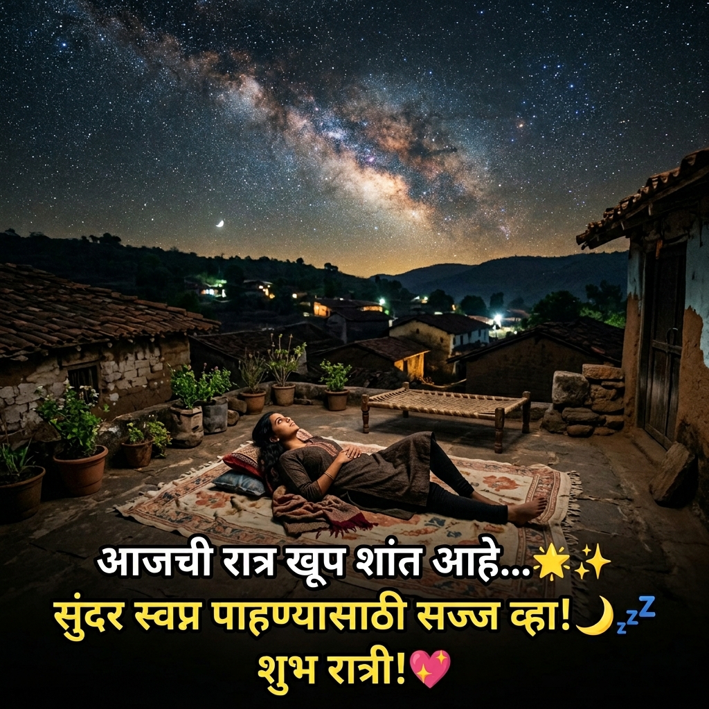 Good Night Quotes in Marathi