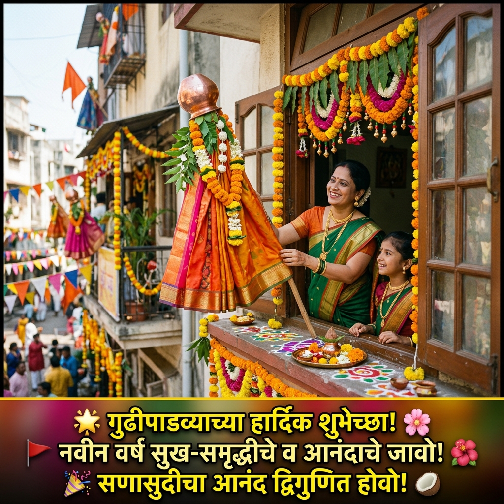 Gudi Padwa Quotes in Marathi