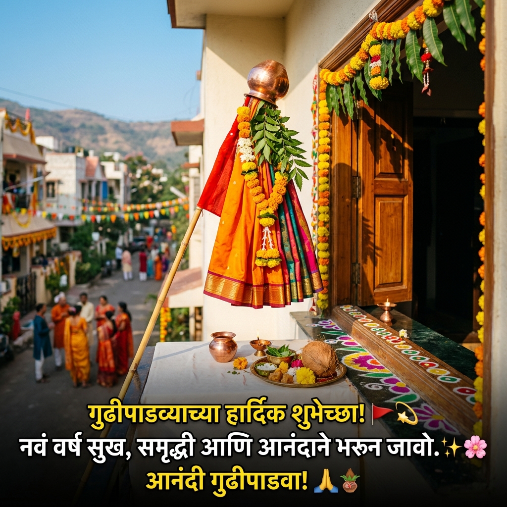 Gudi Padwa Quotes in Marathi