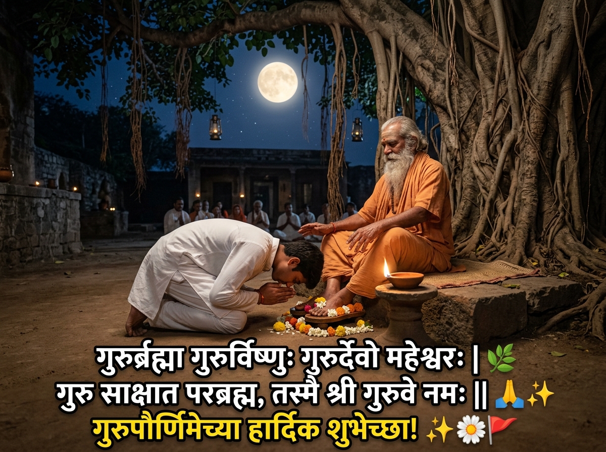 Guru Purnima Quotes in Marathi