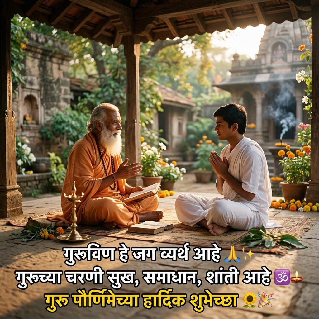 Guru Purnima Quotes in Marathi