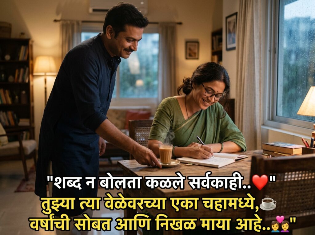 Husband Wife Quotes in Marathi