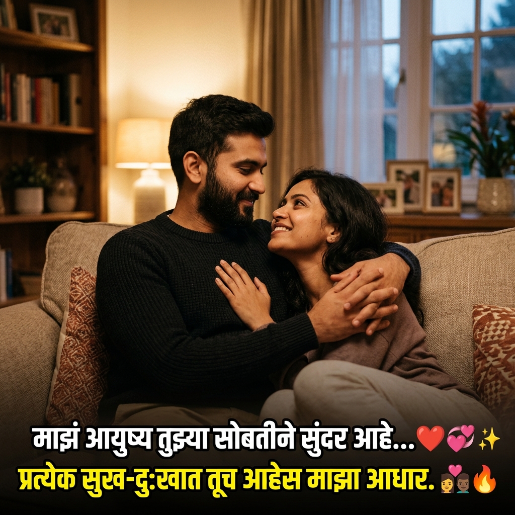Husband Wife Quotes in Marathi