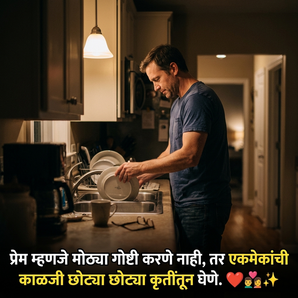 Husband Wife Quotes in Marathi