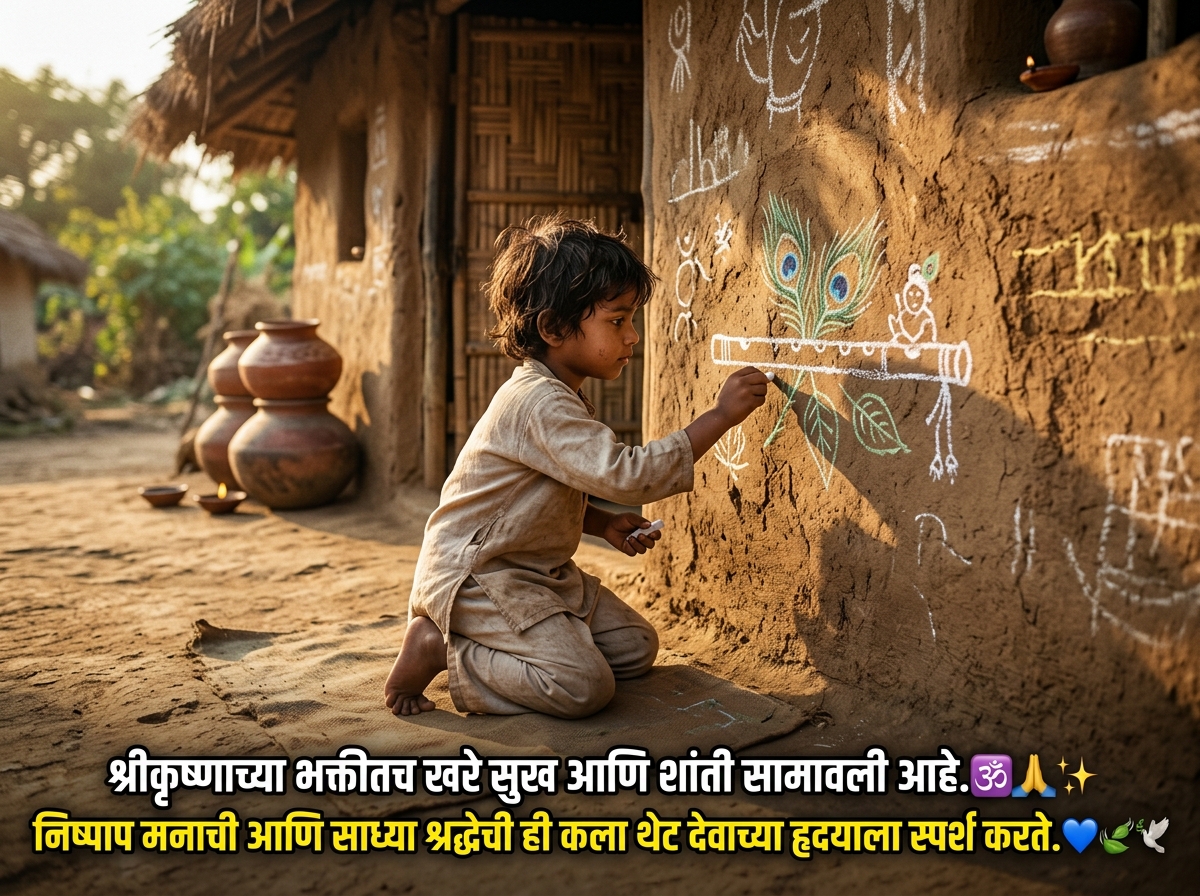 Krishna Quotes in Marathi
