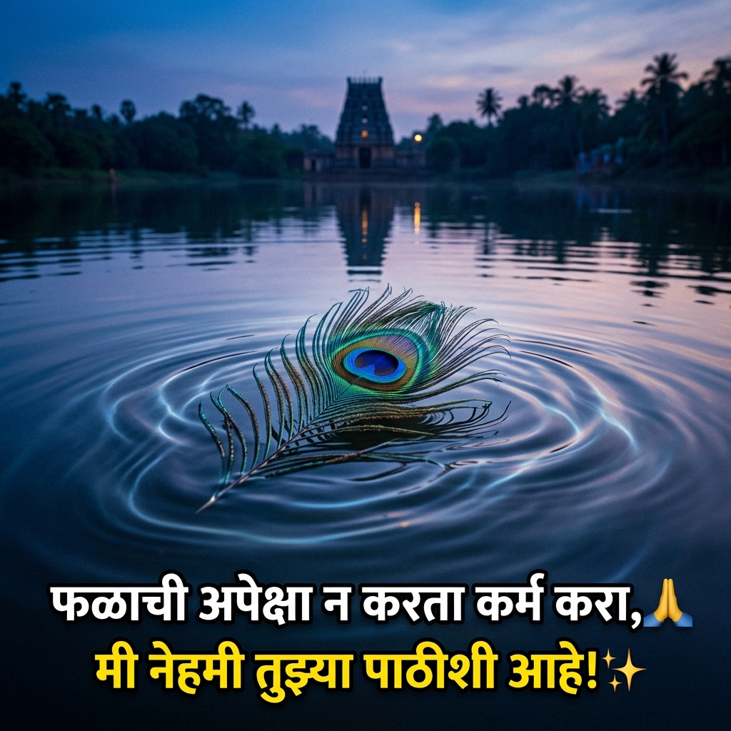 Krishna Quotes in Marathi