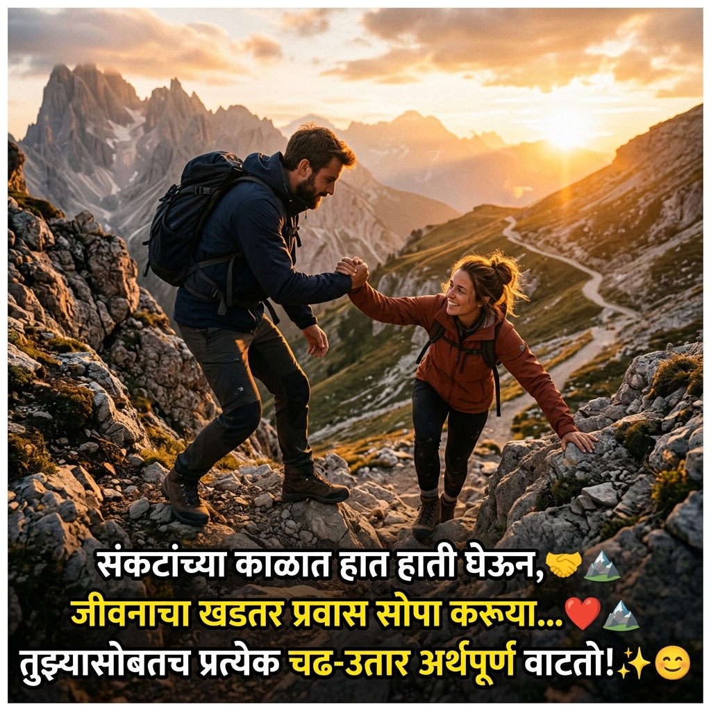 Life Partner Quotes in Marathi