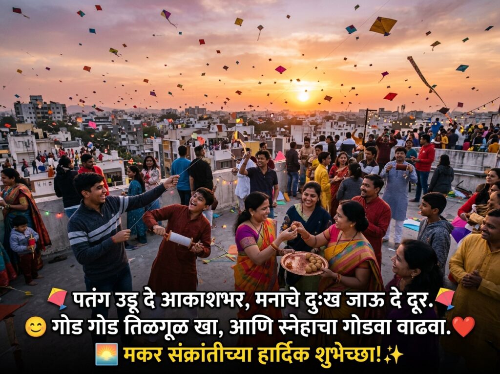 Makar Sankranti Quotes in Marathi