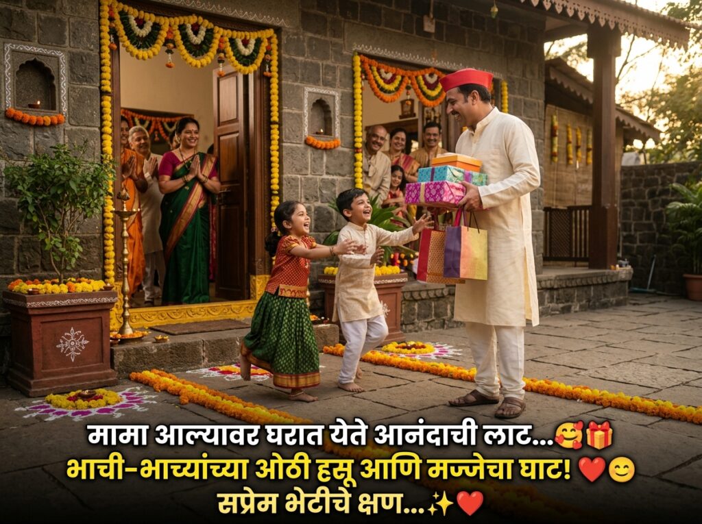 Mama Bhachi Quotes in Marathi
