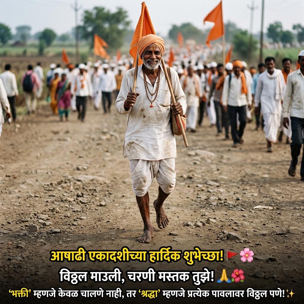 Ashadhi Ekadashi Quotes in Marathi