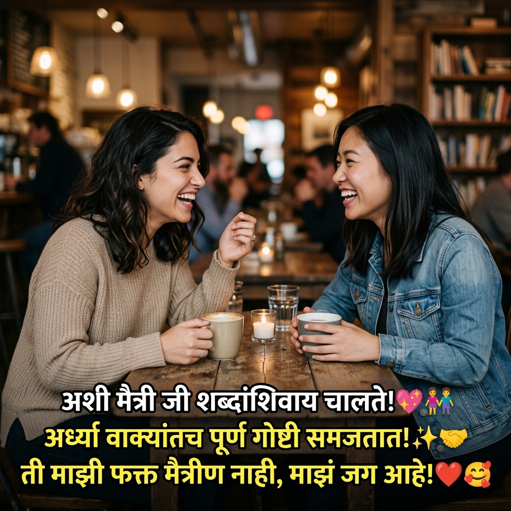 Best Friend Quotes in Marathi for Girl