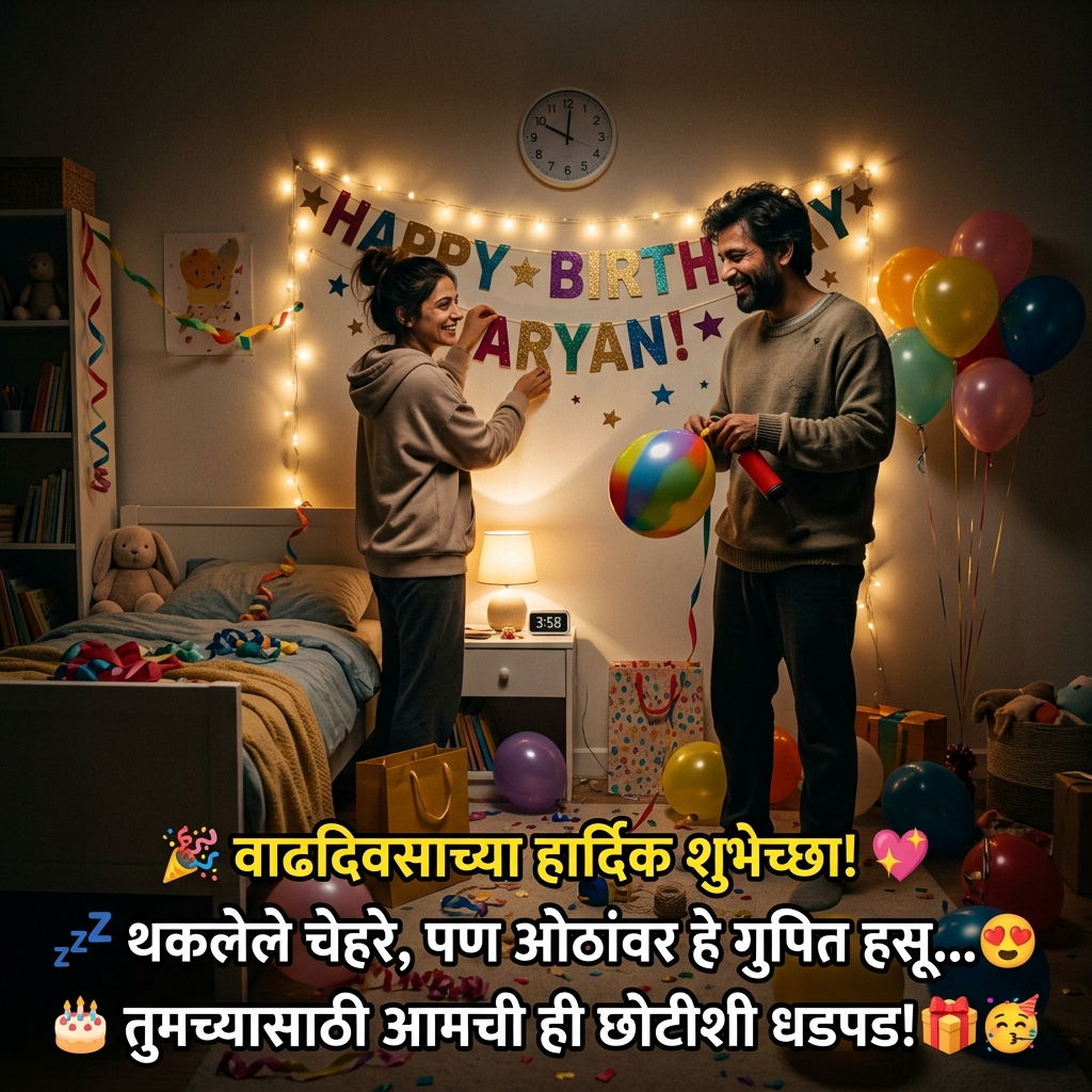 Birthday Quotes in Marathi