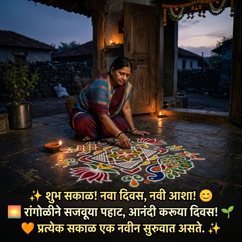 Good Morning Quotes in Marathi