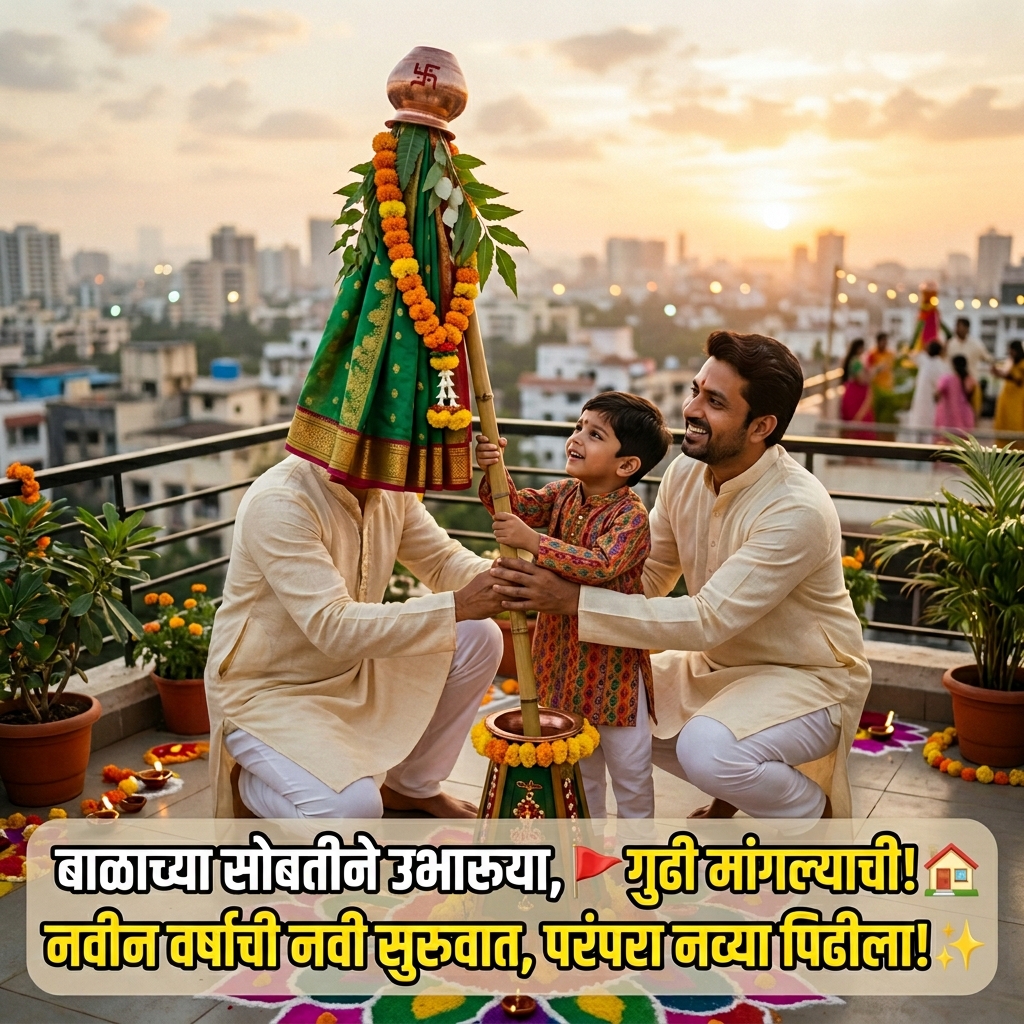 Gudi Padwa Quotes in Marathi