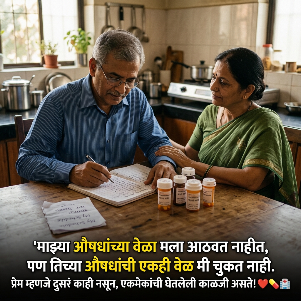 Husband Wife Quotes in Marathi