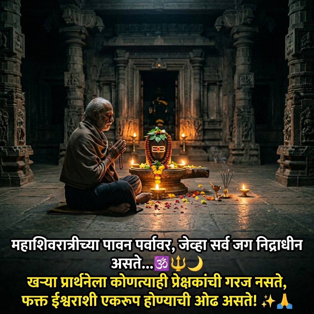 Mahashivratri Quotes in Marathi