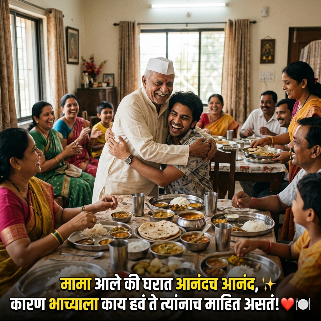 Mama Bhachi Quotes in Marathi