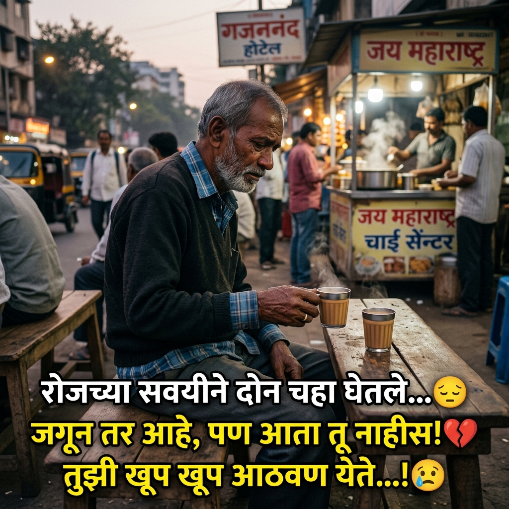 Miss You Papa Quotes in Marathi