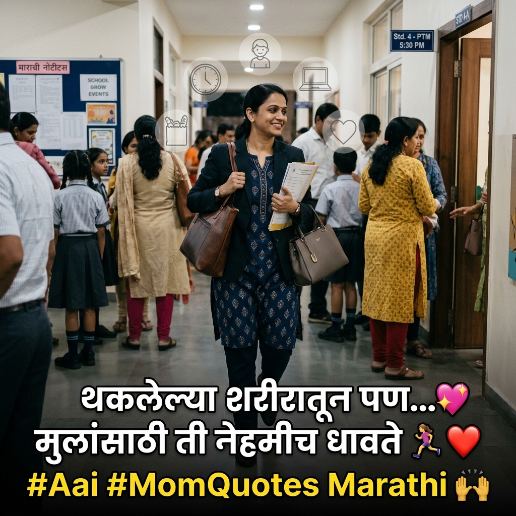 Mom Quotes in Marathi