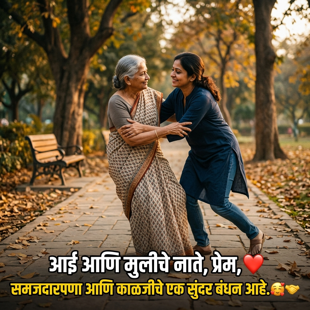 Mother Daughter Quotes in Marathi