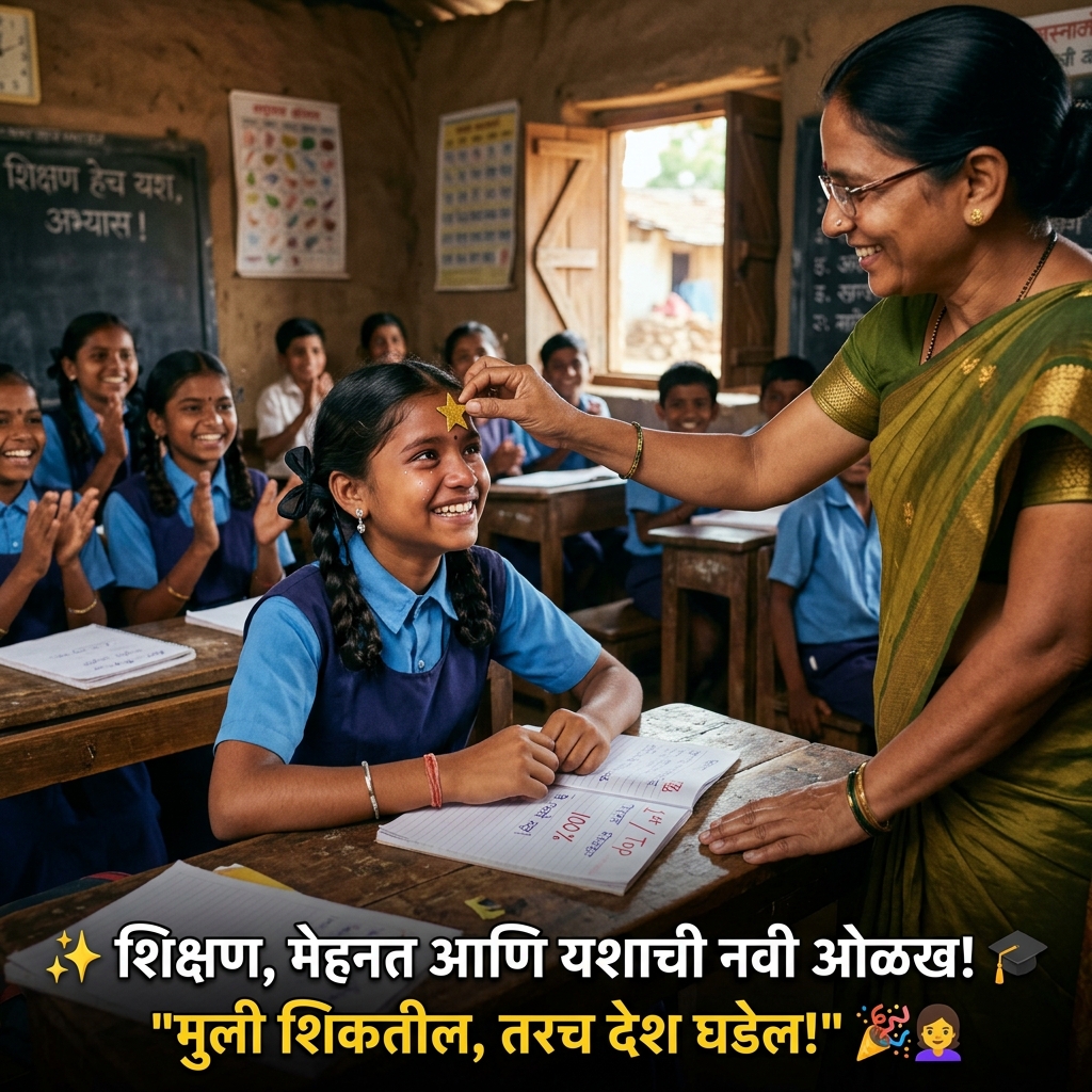 Mulgi Quotes in Marathi
